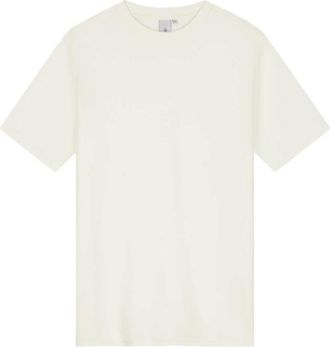 Law Of The Sea Auren Gestructureerd T-shirt - Heren - Tops - Wit - Maat: 2XL Katoen