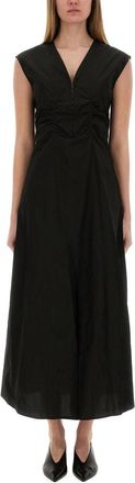 Alysi Long Poplin Dress-Donna
