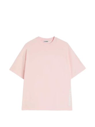 Jil Sander T-Shirt aus Baumwolle mit Rundhalsausschnitt