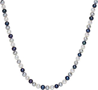 Lulu & Jane Womens luluandjane Female Fresh Water Cultured Pearl(s) Set ( Earring 3 pairs) - Multicolour - One Size