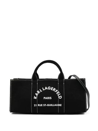 Karl Lagerfeld Krsg Ew Magazine tote bag - Black