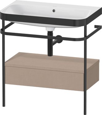 Duravit Set Duravit Happy D.2 Plus Con Consola Met&aacute;lica Y Caj&oacute;n