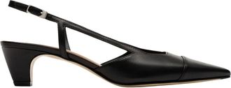 Parall&egrave;le Orso Slingback - Dames - Pumps - Zwart - 38 1/2 EU - Leer - Schoenen