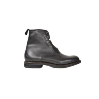 Churchs Schoenen, Heren, Zwart, 44 EU, Klassieke Zwarte Geveterde Schoenen
