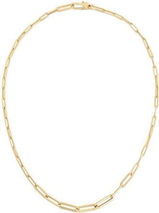 Roberto Coin Oro Open Link Necklace in Yellow at Nordstrom, Size 17
