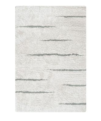 AFK Living Alfombra de pelo sint&eacute;tico Beige 120 x 170 cm