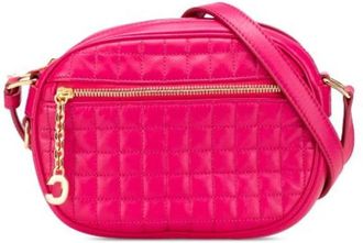 Celine Pre-owned Vintage Crossbody Bag - Dames - Vintage Schoudertas - Roze - ONE Size - Leer - Vintage