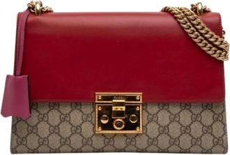 Gucci Pre-owned Shoulder Bags, female, Multicolor, Size: ONE SIZE Pre-owned S-lock Shoulder Bag