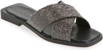 Bottero Botfisher Slide Sandal in Preto at Nordstrom, Size 10