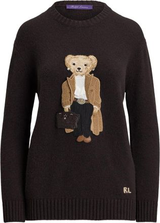 Ralph Lauren Collection Maglione Polo Bear - Marrone