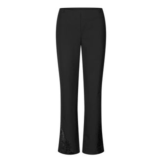 Sams&oslash;e & Sams&oslash;e Pantaloni a gamba larga - - Trousers - Donna - Nero - M