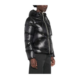 Herno Gewatteerd Jack - Dames - Jassen - Zwart - Maat: XL