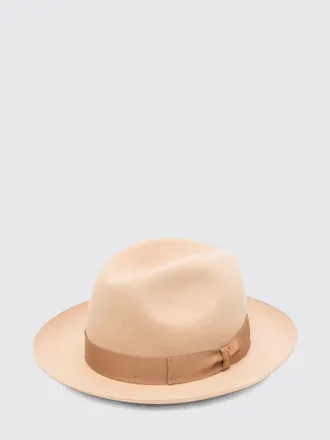 Borsalino Hat Men color Camel