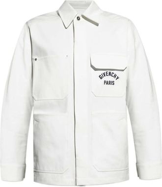 Givenchy Hombre, Camisas, Blanco, Talla: L