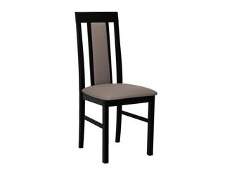 Mirjan24 Mobilier1 - Silla Victorville 165, Negro, 96x43x40cm, Tapiz, De Madera, Madera, Muebles Ya Montados