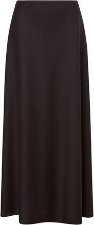 Alberta Ferretti High-Waisted Midi Skirt In Structured Fabric