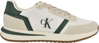 Calvin Klein Mens Mens Picio Monogram Sneaker - Green - 10H