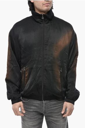 Diesel Bomber Jacket J-SMASH with Acid Wash Effect size 50