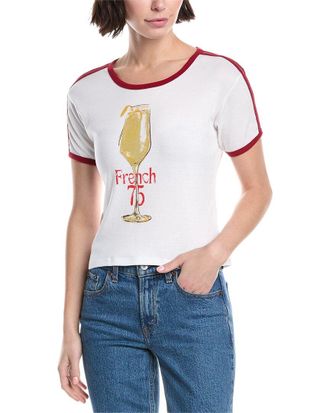 Girl Dangerous Girl Dangerous French 75 Crop T-Shirt