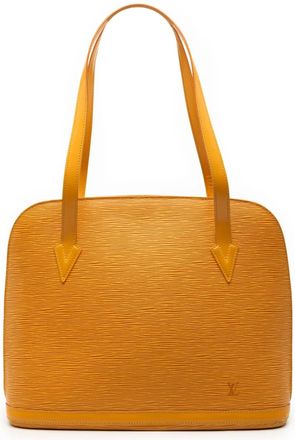 Louis Vuitton Borsa a spalla Lussac in pelle &Eacute;pi 1996 - Giallo
