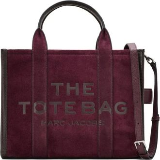 Marc Jacobs The Medium Suede Tote - Bags - Mujer - Rojo - ONE SIZE