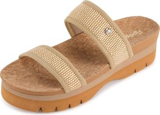 Floopi Knit Platform Slide Sandal in Taupe at Nordstrom Rack, Size 11