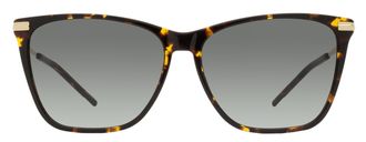 HUGO BOSS B1661S Lightweight Square Sunglasses - Brown