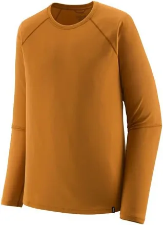 Patagonia Capilene Midweight Crew Kunstfaserunterw&auml;sche f&uuml;r Herren | braun/orange