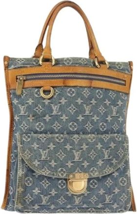 Louis Vuitton Pre-owned Handbags, female, Blue, Size: ONE SIZE Pre-owned Vintage Handbag