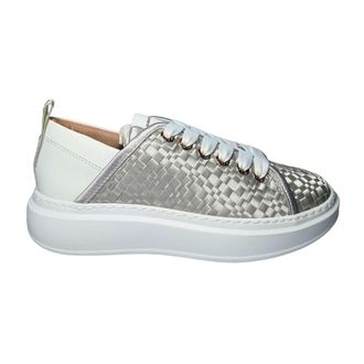 Alexander Smith Sneakers, female, Gray, Size: 10 US Sneaker Pelle