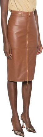 Elisabetta Franchi Mujer, Faldas, Marr&oacute;n, Talla: S