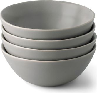 Fable Home Dessert Bowls in Dove Gray at Nordstrom, Size Small