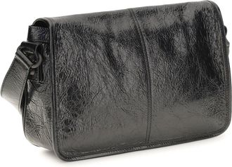 Balenciaga Mens Shoulder Bag Le City Black Lambskin (ovis Aries)