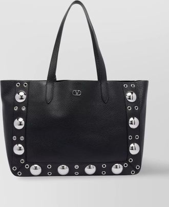 Valentino Garavani nellcote shopper medium studded detailing