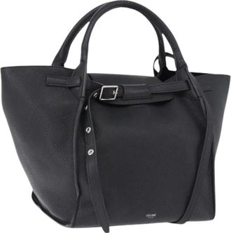 Celine Pre-owned Vintage Tote Bag - Dames - Vintage Shopper - Zwart - ONE Size - Leer - Vintage