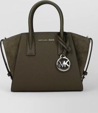 Michael Kors green leather mini bag