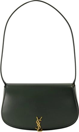 Saint Laurent Le Sac Voltaire Mini - Dames - Schoudertassen - Groen - ONE Size - Tassen