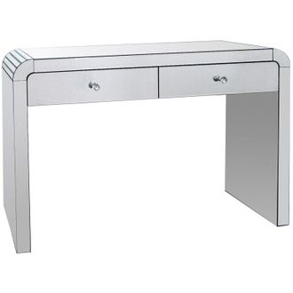 Vente-Unique Consolle 2 cassetti a specchio e MDF - PIKIO