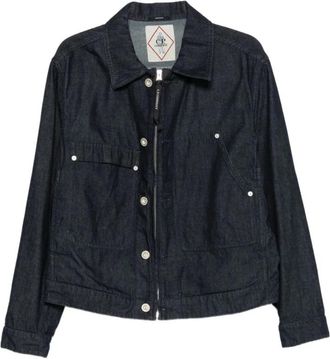 C.P. Company Denim Jassen - Heren - Spijkerjassen - Blauw - XL - Denim - Jassen