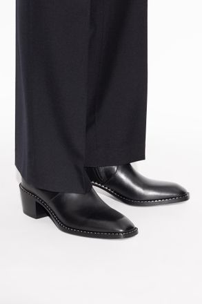 Jimmy Choo London Wilder Heeled Ankle Boots, Mens, Black