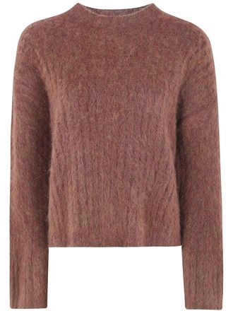 Uma Wang Sweater Crewneck Fluffy Wool