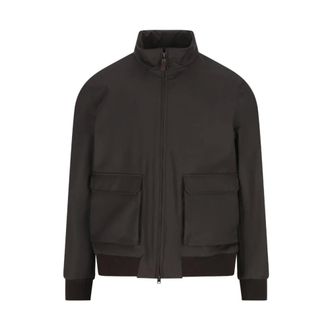 Herno Light Jackets, male, Brown, XL, Herno Coats Brown