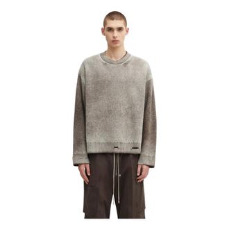 Represent Represent - Omkeerbare Fade Out Trui - Heren - Truien - Bruin - Maat: XL Wol