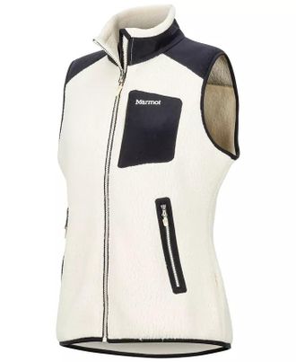 Marmot Marmot Womens Wiley Fleece Vest White Size Medium