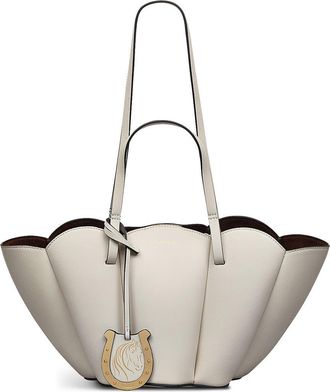 Radley London x Kentucky Derby Lily Small Leather Tote in Chalk at Nordstrom Rack