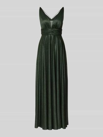 Jake*s Abendkleid mit Taillenpasse in Apfel Melange, Gr&ouml;&szlig;e 34