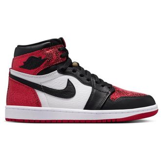 Nike Jordan Womens Air Retro 1 Hi RMSTD - Basketball Shoes Red/Black Size 10.0