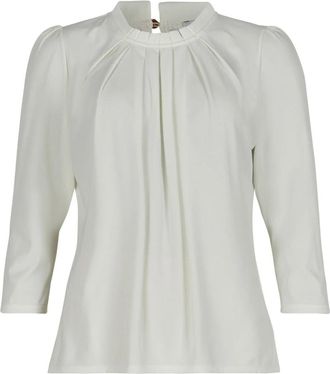 In Front Off White Grazia Blouse 3/4 Mouwen - Dames - Blouses - Wit - L - Overhemden