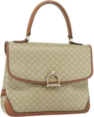 Celine Pre-owned Plastic Handbag - Dames - Vintage Handtas - Beige - ONE Size - Vintage