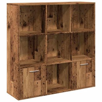 vidaXL Estanter&iacute;a De Madera De Ingenier&iacute;a Envejecida 98x29x97,5 Cm Vidaxl